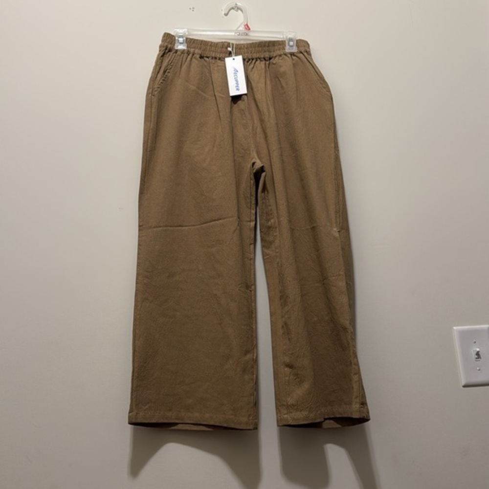 New Ecupper Women’s Tan Pants
